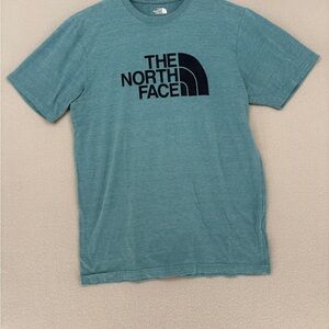 The North Face Men's Teal Short Sleeve Tee